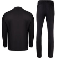 Men's Cardeliano Wool Suit - Black