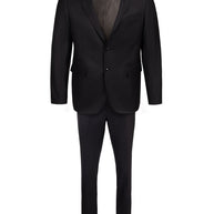 Men's Cardeliano Wool Suit - Black