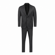Men's Cardeliano Wool Suit - Charcoal