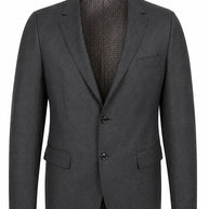 Men's Cardeliano Wool Suit - Charcoal
