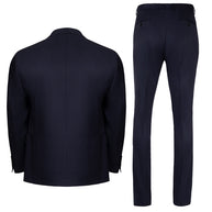 Men's Cardeliano Wool Suit - True Navy