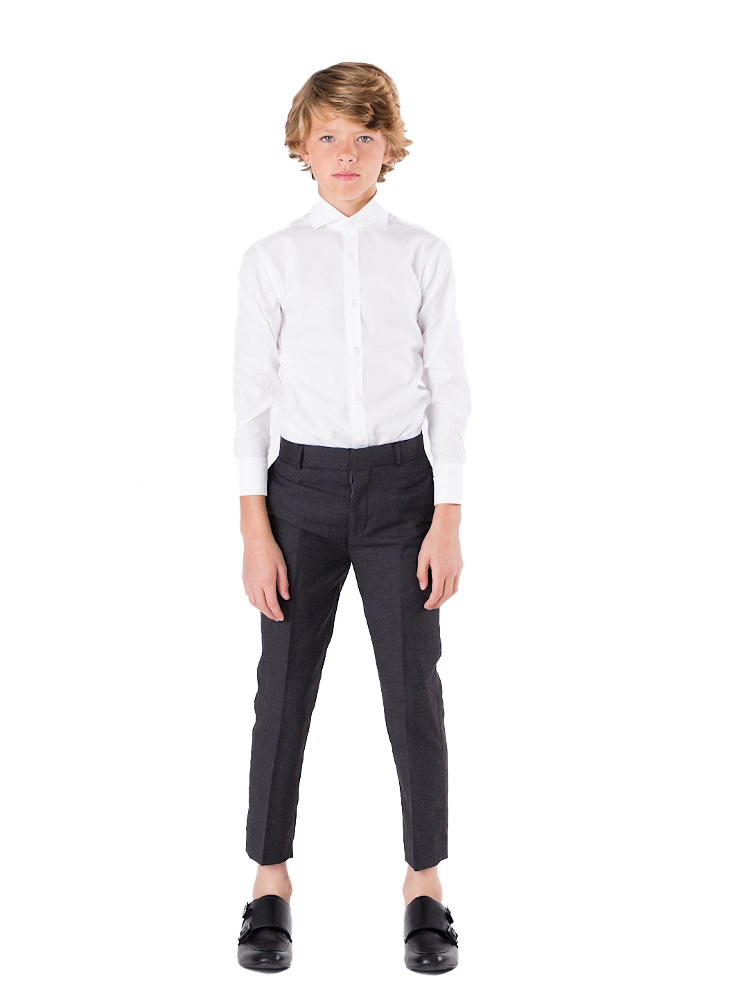 T.O. Boy's TR Pants - Charcoal