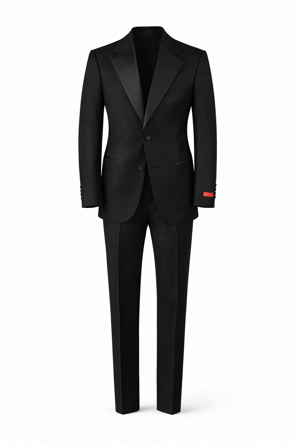 Centrion Notch Tuxedo Men's Suit - Black