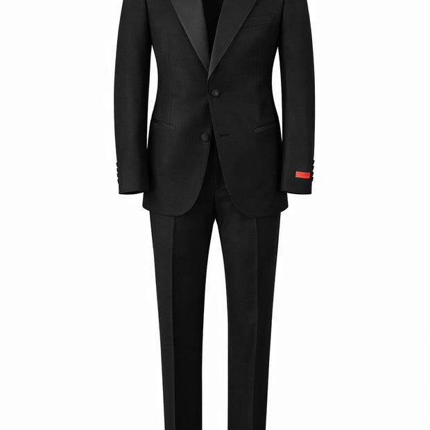 Centrion Notch Tuxedo Men's Suit - Black