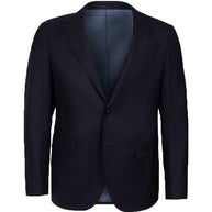 Men's Centrion Wool Suit Blazer Jacket - Navy