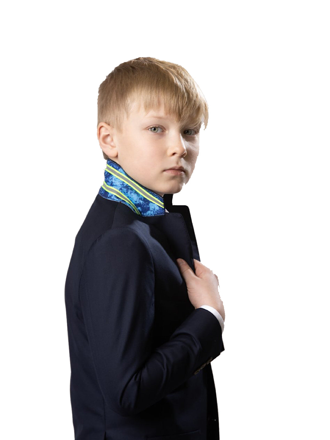 Boy's TR Patch Pocket Suit Blazer - True Navy