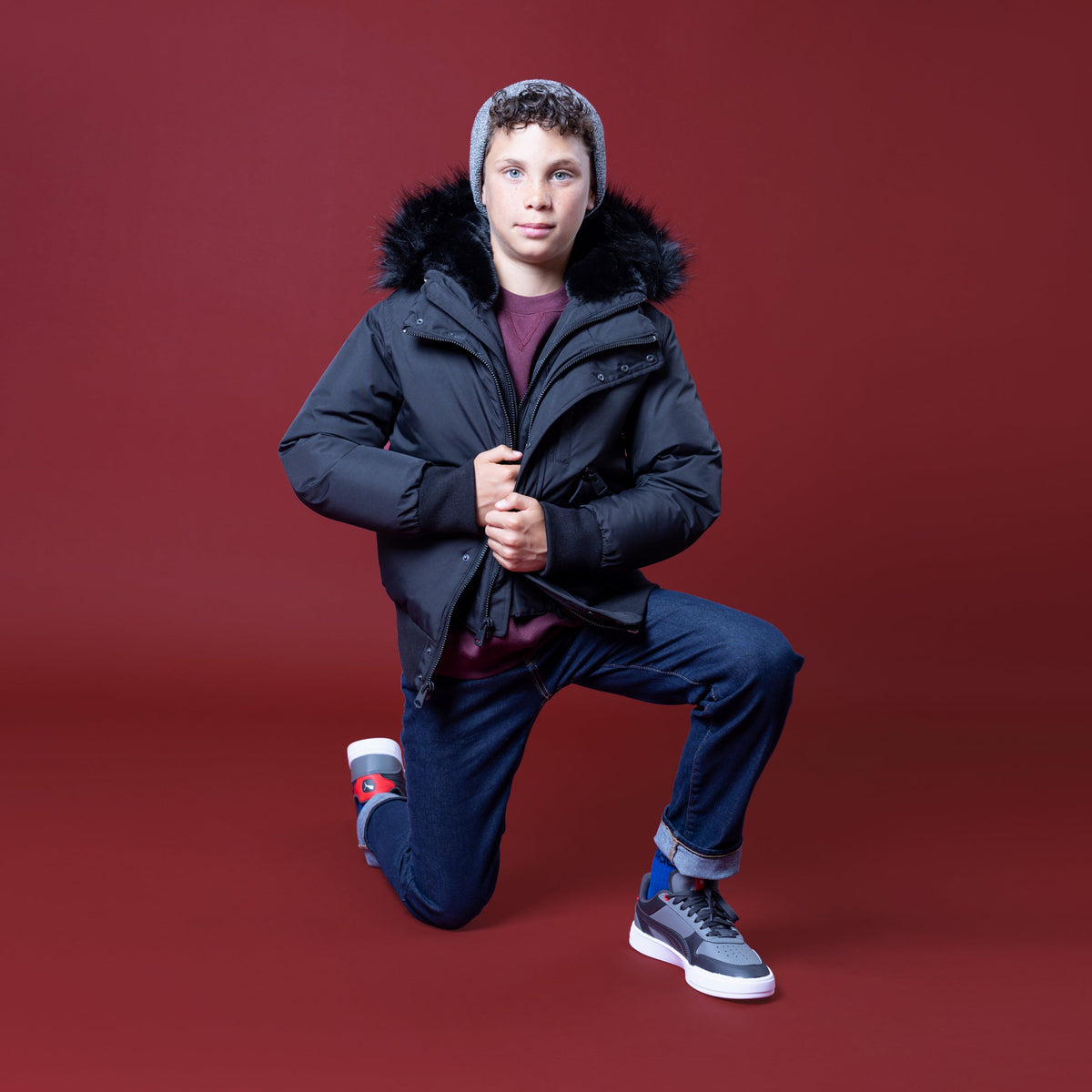 T.O. Collection Boy's Mimo Puffer Coat