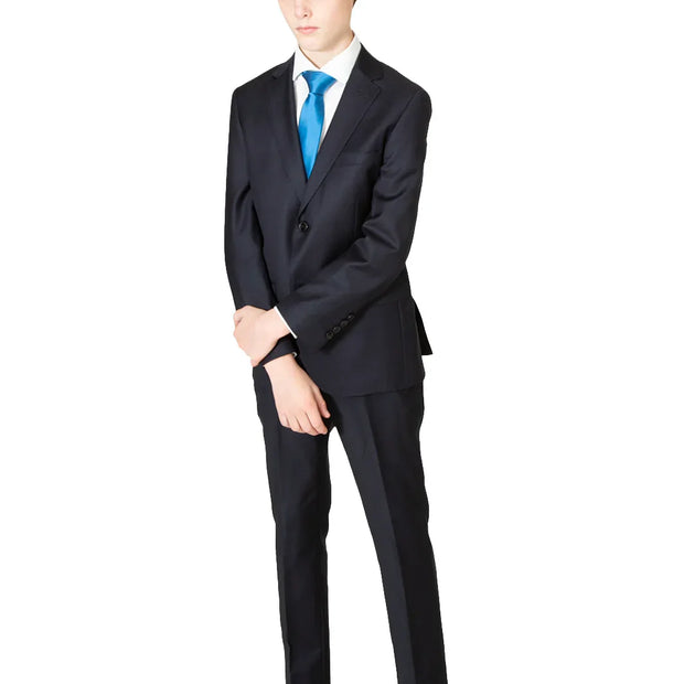 Boy's Centrion Wool Suit - Navy