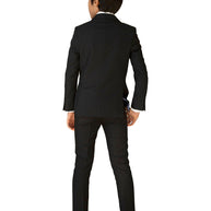 Boy's TR Suit - Black Pique