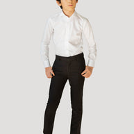 T.O. Boy's TR Pants - Black Pique
