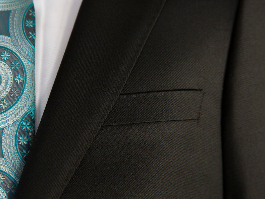 Boy's Cardeliano Wool Suit - Black