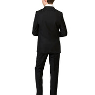 Boy's Cardeliano Wool Suit - Black
