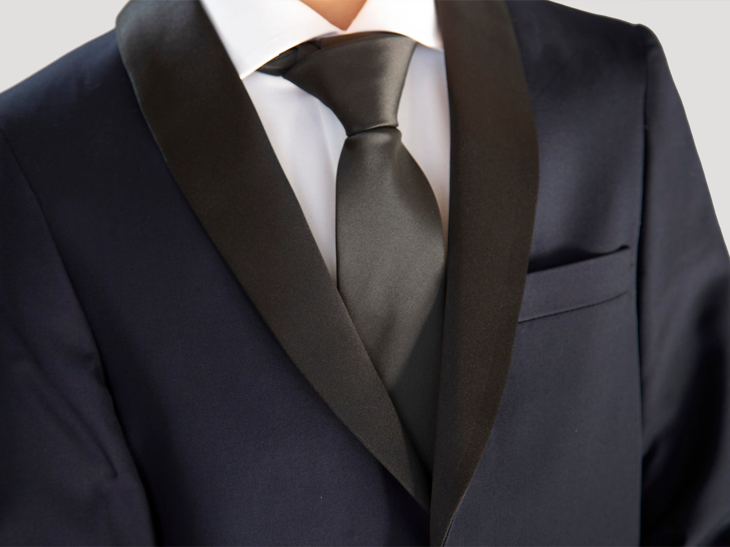 Boy's Shawl Lapel Tuxedo - True Navy