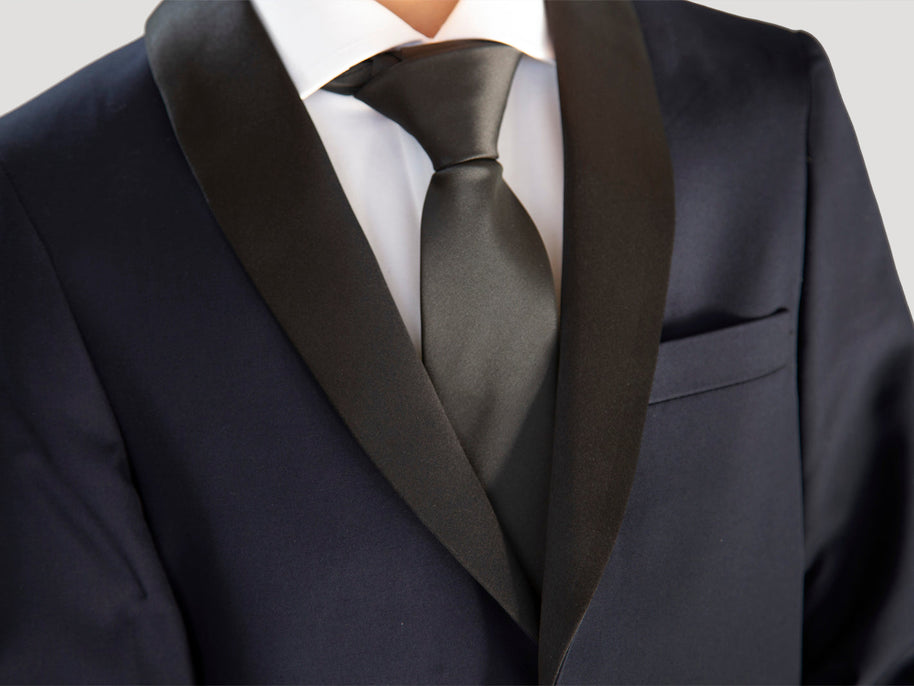 Boy's Shawl Lapel Tuxedo - True Navy