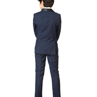 Boy's Shawl Lapel Tuxedo - True Navy