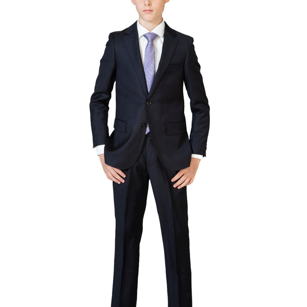 Boy's Cardeliano Wool Suit - Navy