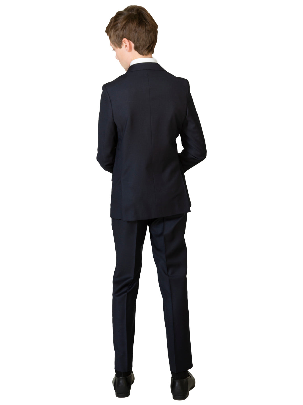 Boy's Cardeliano Wool Suit - Navy
