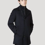 Boy's Orlando Wool Three Quarter Coat