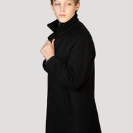 Boy's Orlando Wool Three Quarter Coat