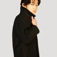 Boy's Charlotte Wool Long Coat