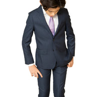 Boy's TR Suit - Heather Blue