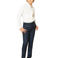 T.O. Boy's TR Pants - Heather Blue