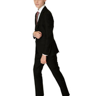 Boy's Centrion Wool Blazer - Deep Black