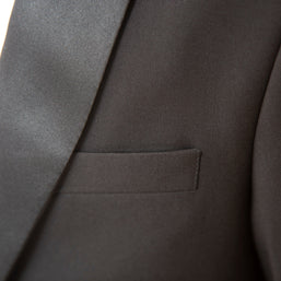 Boy's Shawl Lapel Tuxedo - Black