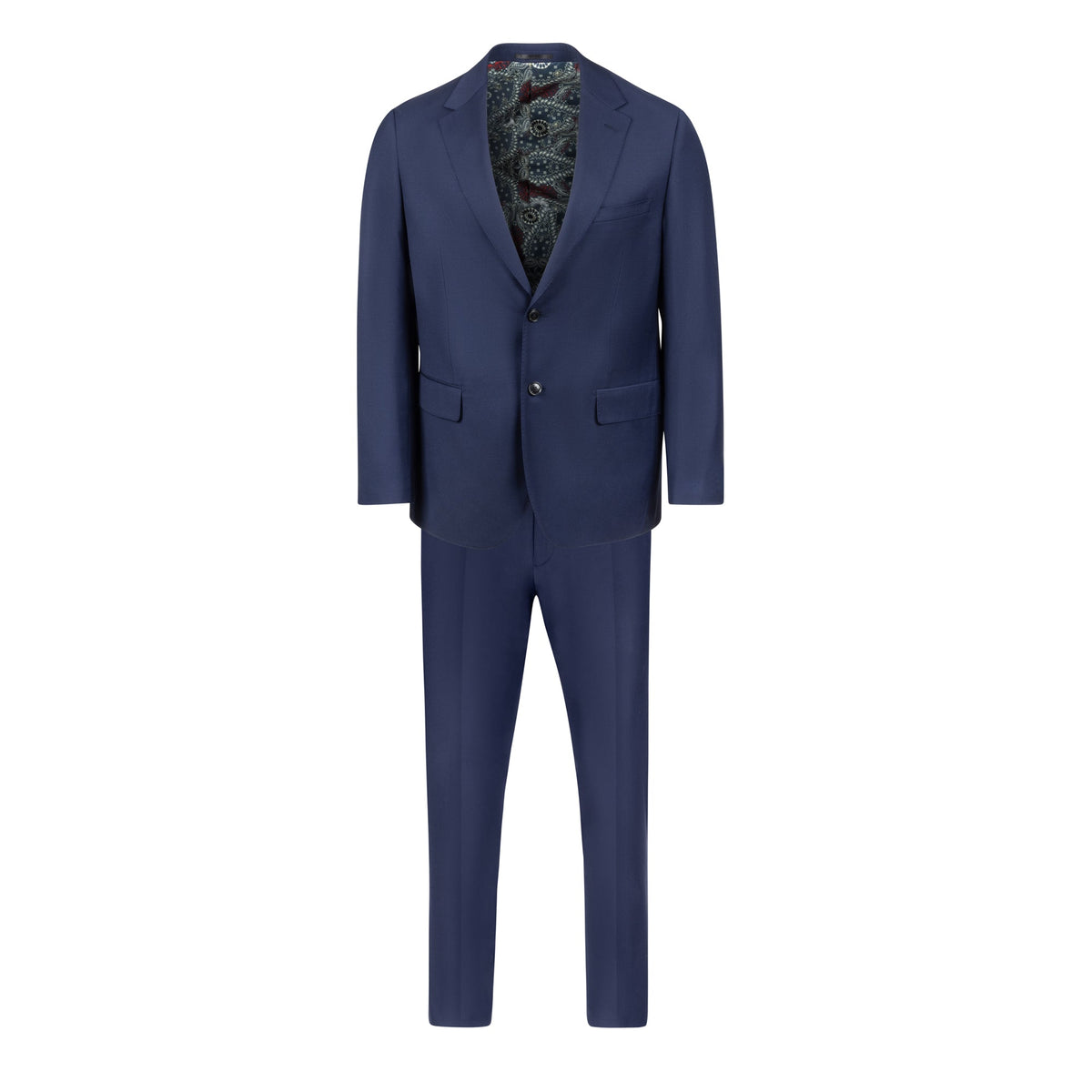 Men's Centrion Wool Suit - Dark Blue