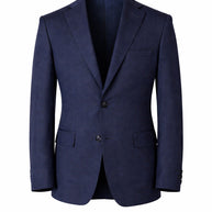 Men's Centrion Wool Blazer - Dark Blue