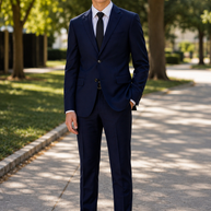 Men's Black Label Peak Lapel- Ticket Pocket Suit