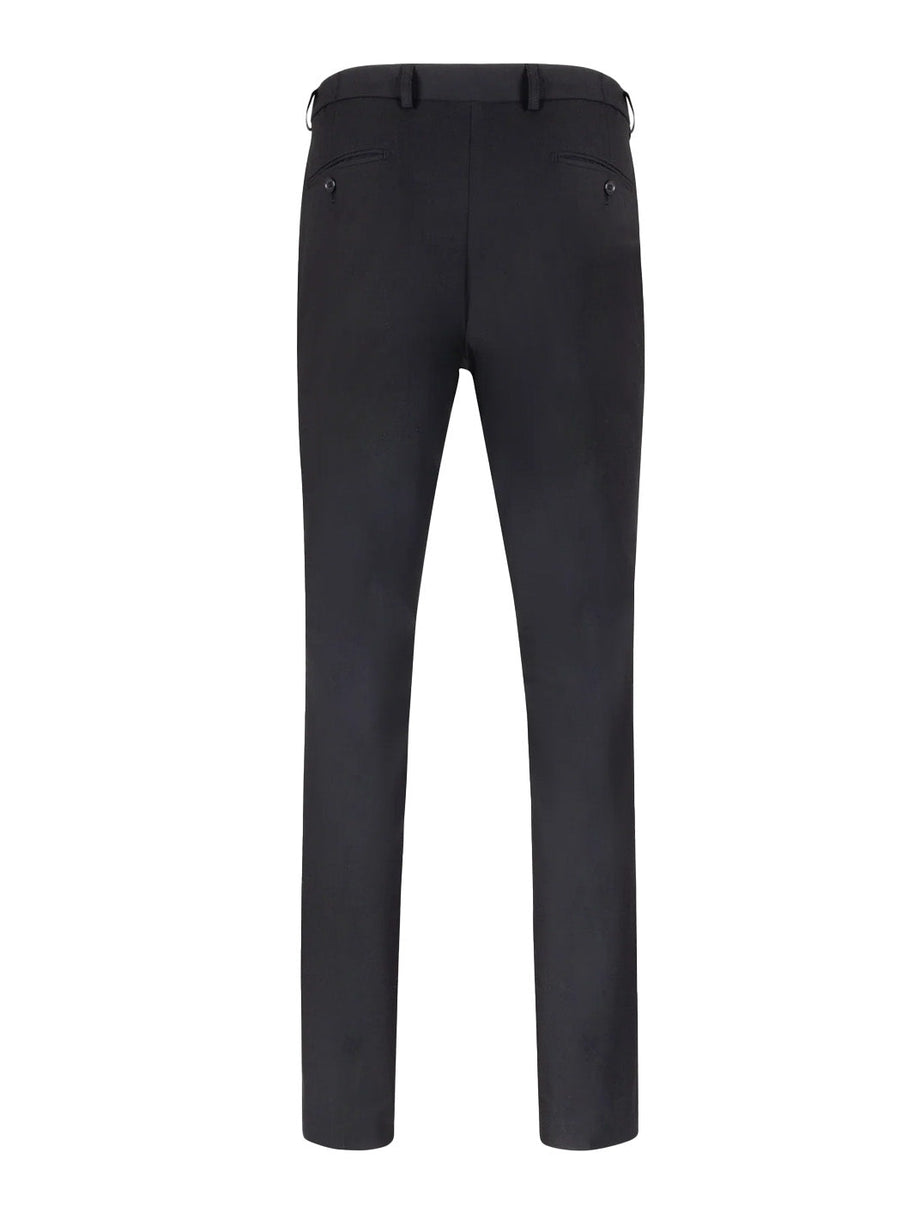 T.O. Men's Breeze Flex 5 Pocket Pants with comfort waistband - Black