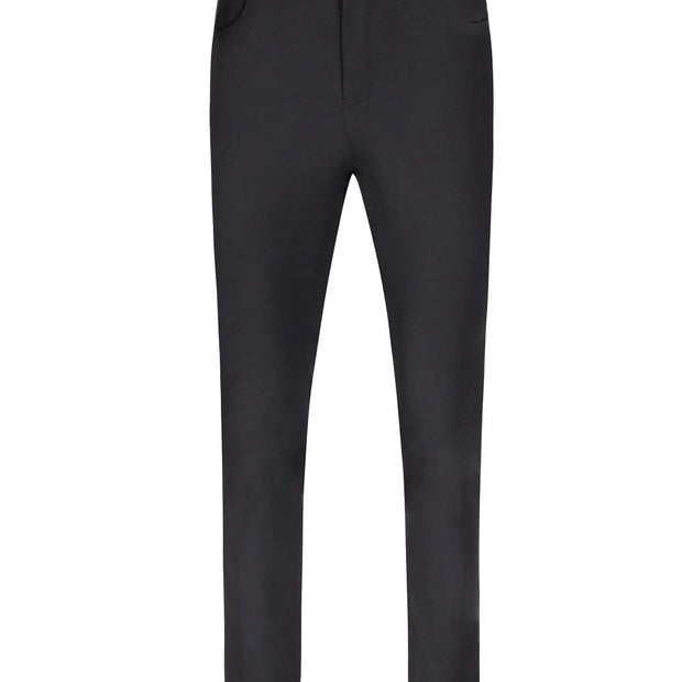 T.O. Men's Breeze Flex 5 Pocket Pants with comfort waistband - Black