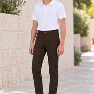 T.O. Boy's Performance Pants - Brown