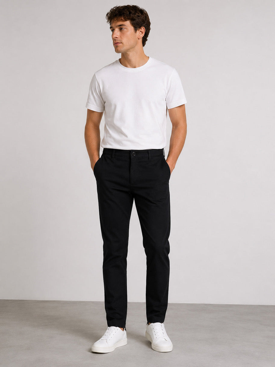 T.O. Men's Flex Casual Pants - Black