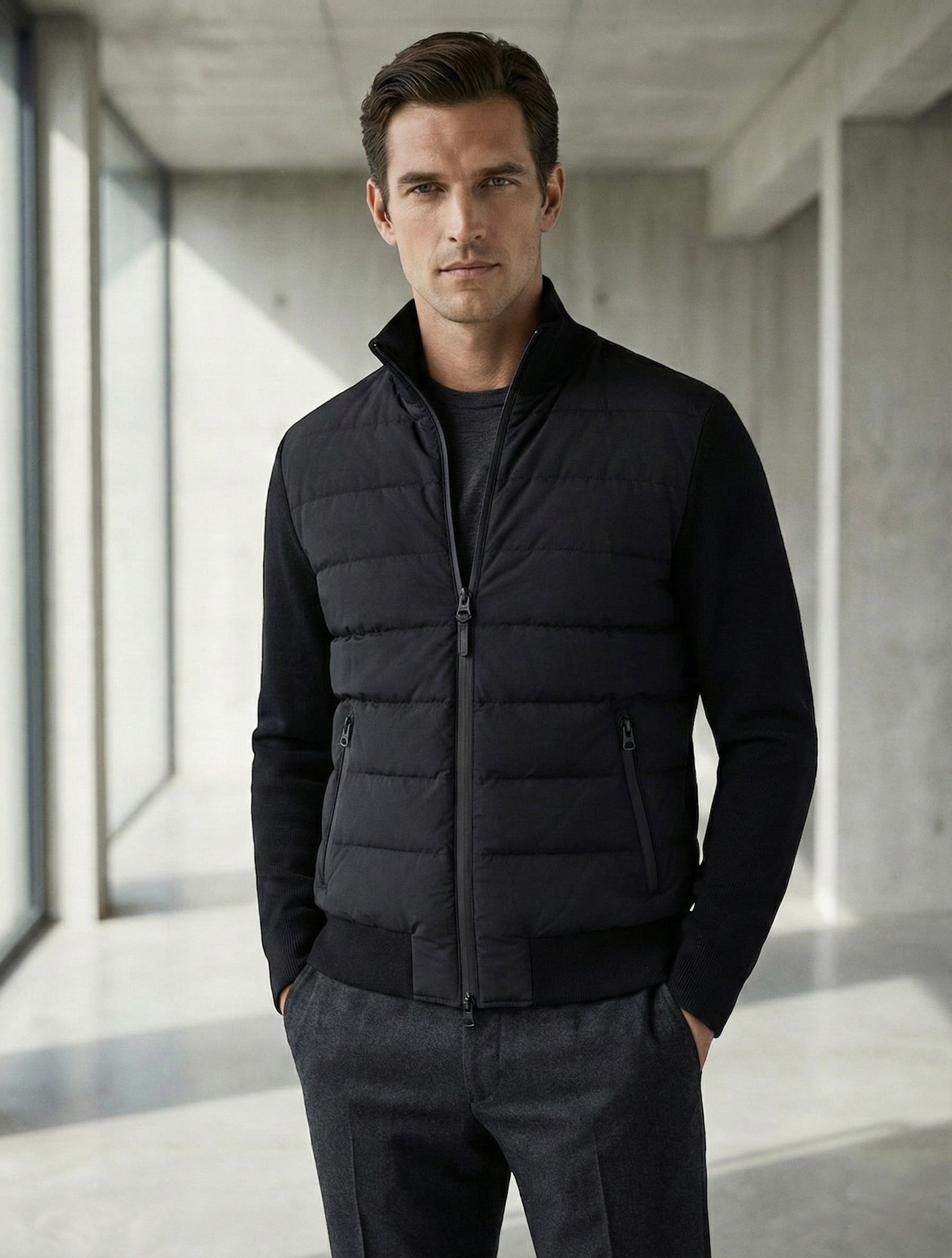 TO Men's Jackie 2.0 Puffer Jacket - Black