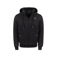T.O. Collection Boy's Fully Lined Black Hoodie - Black Fur