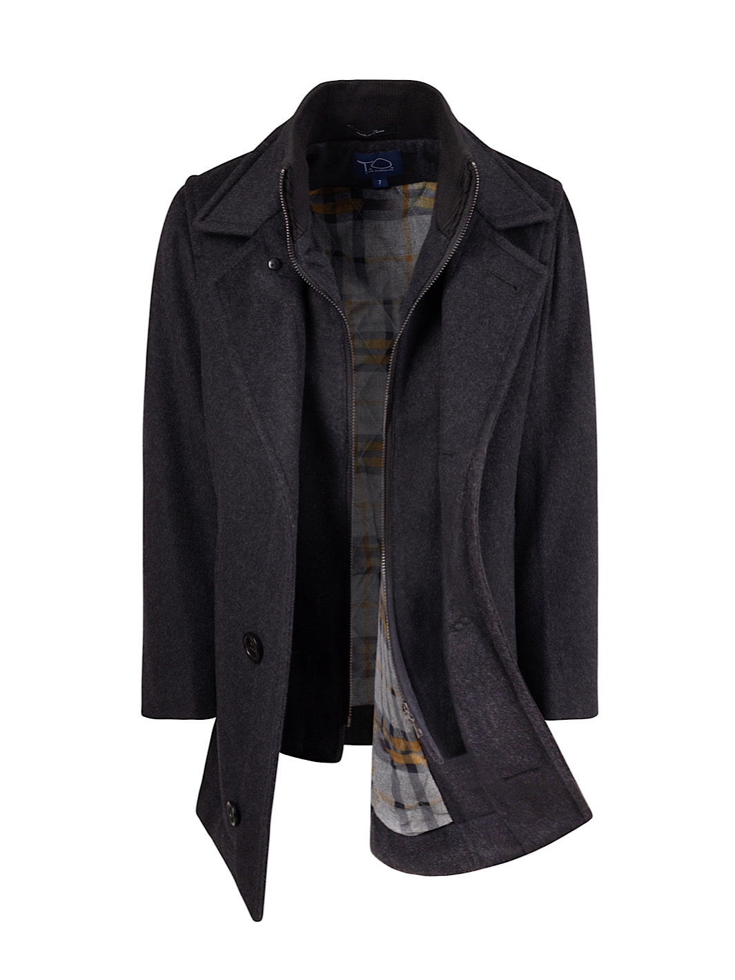 Boy's Orlando Wool Three Quarter Coat