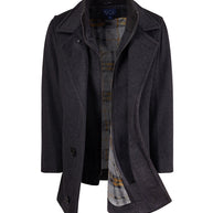 Boy's Orlando Wool Three Quarter Coat