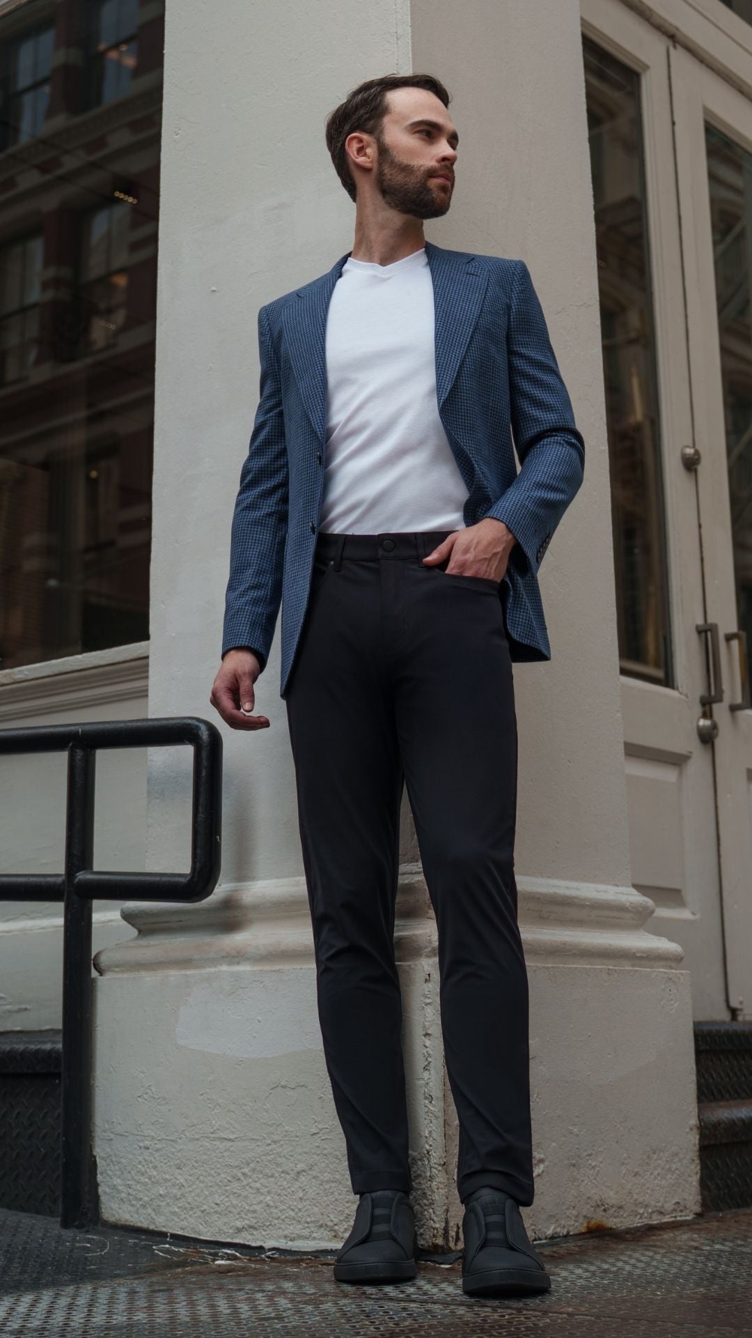 T.O. Men's Performance Slim Pants - Black