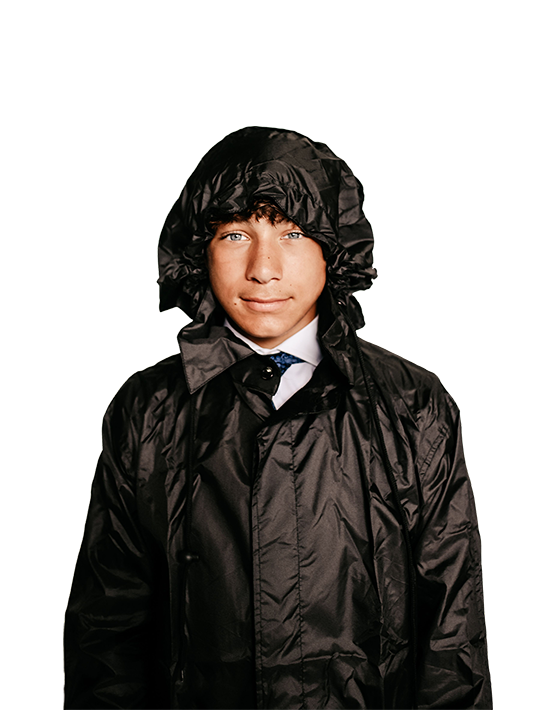 Boy's TechWeather Raincoat with Hood