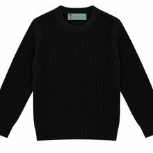 T.O. Collection Men's Crew Neck Ribbed Knit Sweater