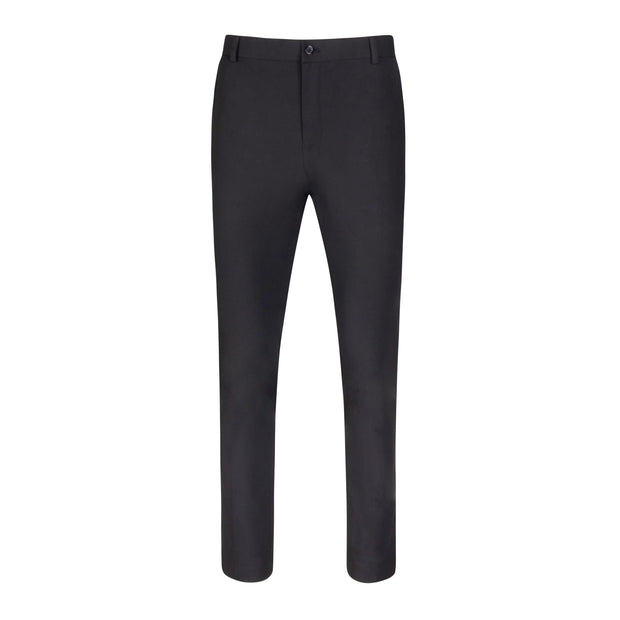 T.O. Men's Breeze Flex Classic Pants with comfort waistband - Black