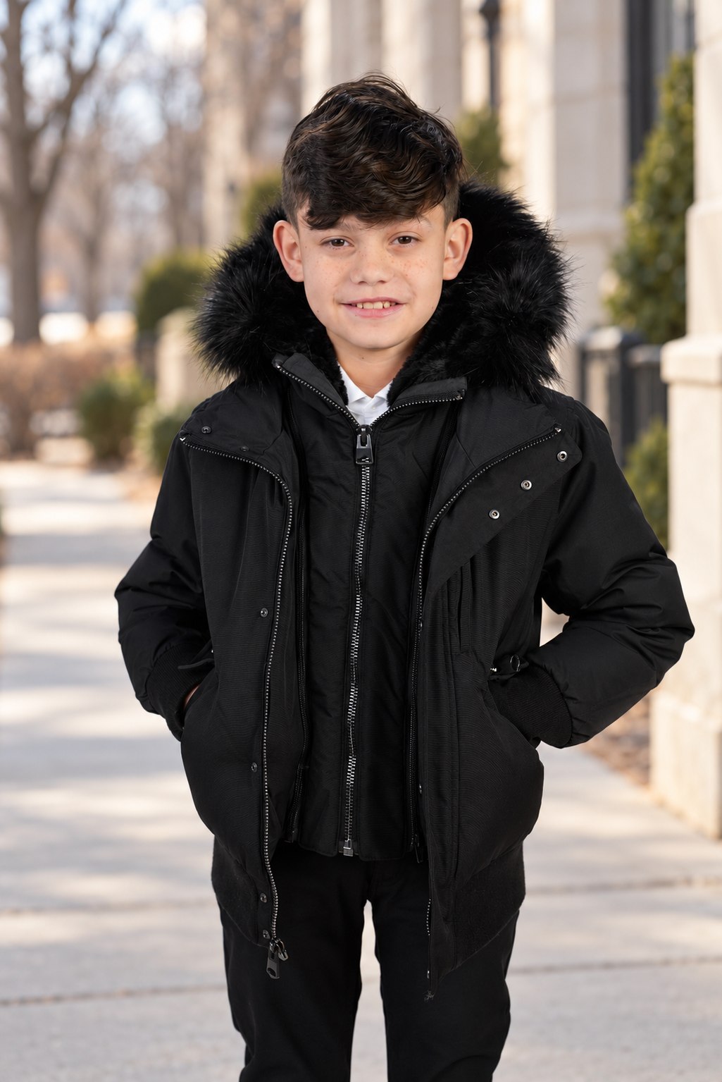 T.O. Collection Boy's Mimo Puffer Coat