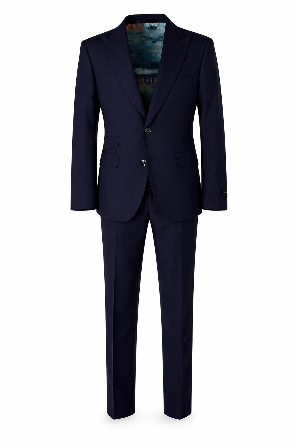 Boy's Black Label Peak Lapel- Ticket Pocket Suit