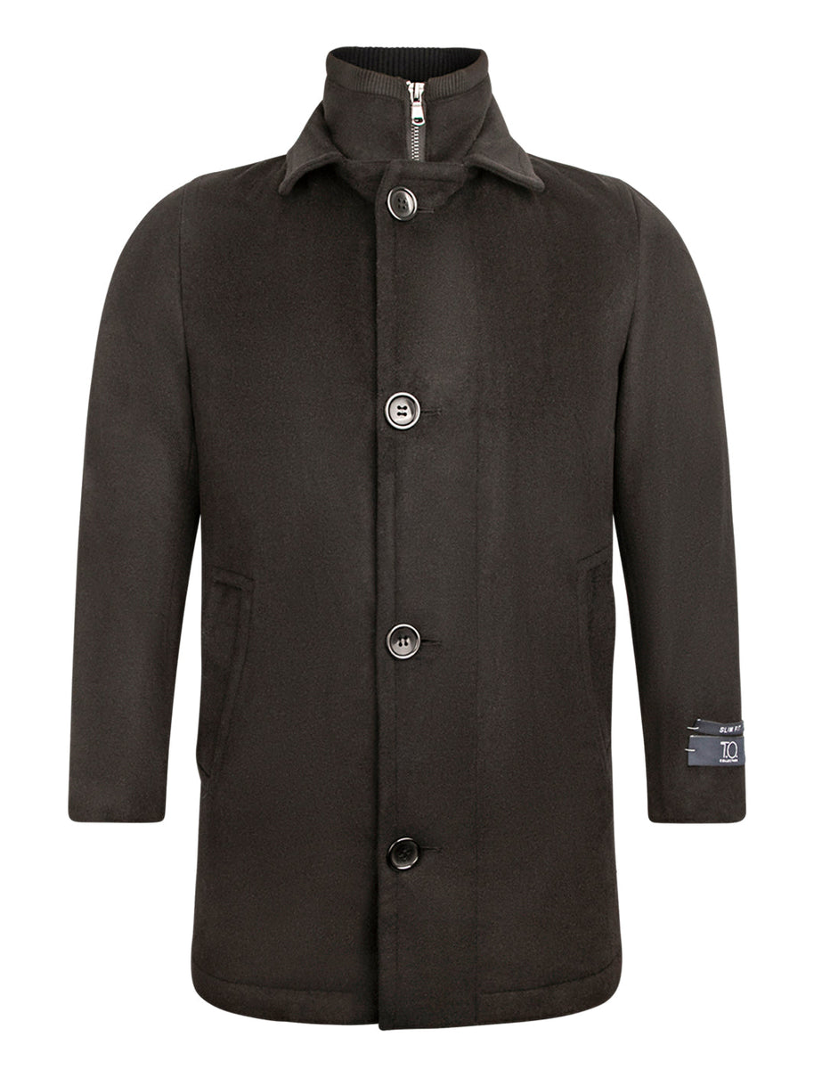 Boy's Orlando Wool Three Quarter Down Coat
