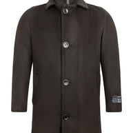 Boy's Orlando Wool Three Quarter Down Coat
