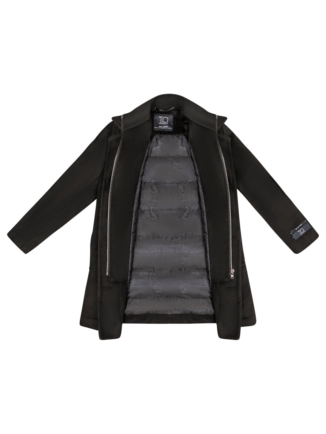 Boy's Orlando Wool Three Quarter Down Coat