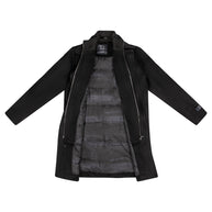 Boy's Orlando Wool Three Quarter Down Coat