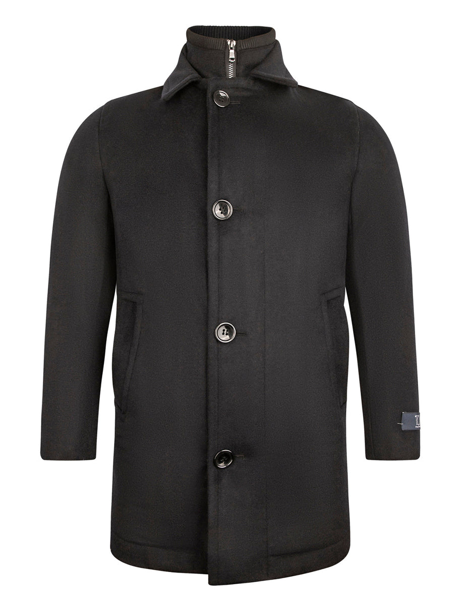 Boy's Orlando Wool Three Quarter Down Coat